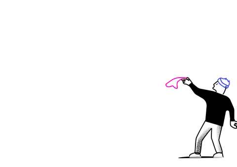 Person lassoing an email envelope